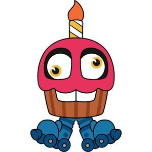 Youtooz - Five Nights at Freddy's - Pin - Party Mr Cupcake Bobble  COLLECTIBLES